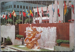 USA UNITED STATES NEW YORK PROMETHEUS ROCKEFELLER CENTER CARD CARTE POSTALE POSTKARTE POSTCARD ANSICHTSKARTE CARTOLINA - Syracuse