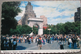 USA UNITED STATES NEW YORK WASHINGTON SQUARE GREENWICH CARD CARTE POSTALE POSTKARTE POSTCARD ANSICHTSKARTE CARTOLINA - Syracuse