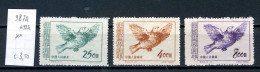 Chine  N° 987A à 987C  Xx   Colombes De La Paix (originellement Sans Gomme) - Unused Stamps