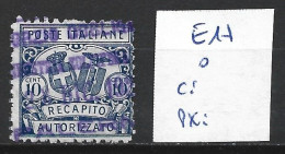 ITALIE EXPRES 17 Oblitéré Côte 1 € - Poste Exprèsse