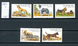 Australie    N° 689/33  Xx   Chiens D'Australie - Neufs