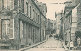 14 CONDE Sur NOIREAU - Rue Des Challouets ( Café Du Pont Neuf ) - Andere & Zonder Classificatie