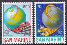 San Marino Satz Von 1988 **/MNH (A4-10) - Nuovi