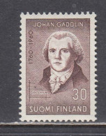 Finland 1960 - Johan Gadolin, Chemist, Mi-Nr. 519, MNH** - Ungebraucht