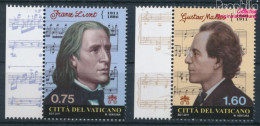 Vatikanstadt 1726-1727 (kompl.Ausg.) Postfrisch 2011 F. Liszt Und G. Mahler (10326147 - Unused Stamps