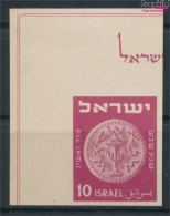 Israel 17 (kompl.Ausg.) Postfrisch 1949 Briefmarkenausstellung (10326325 - Ungebraucht (ohne Tabs)