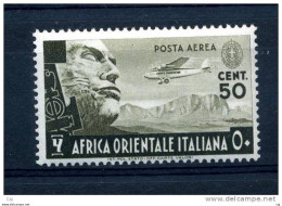 Italie  -  Afrique Orientale  -  Avion  :  Yv  2  * - Afrique Orientale Italienne