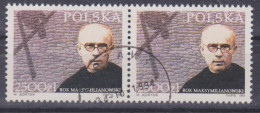 Poland Stamps Used ZK.3362 2po: Maksymilian Kolbe (2h) - Usados