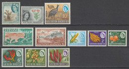 RHODESIE SUD - 1953/64 - LOT ** MNH - COTE 2020 = 39 EUR - FAUNE ET FLORE - Southern Rhodesia (...-1964)