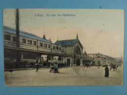 Liège La Gare Des Guillemins (colorisée) - Lüttich