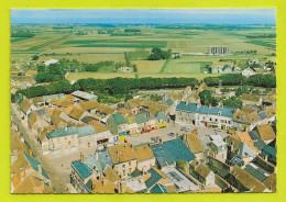 45 BEAUNE LA ROLANDE Vue Générale VOIRZOOMS Bâtiment En Construction Camion Jaune PUB Citroën 2CV Camionnette Renault 4L - Beaune-la-Rolande