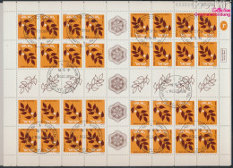 Israel 893a MHB (kompl.Ausg.) Markenheftchen-Bogen Gestempelt 1982 Ölbaumzweig (10331676 - Used Stamps (without Tabs)