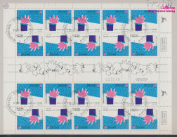 Israel 1149MHB (kompl.Ausg.) Markenheftchenbogen Gestempelt 1993 Grußmarken (10331673 - Used Stamps (without Tabs)
