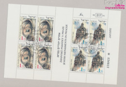 Israel 1424-1425 Kleinbogen (kompl.Ausg.) Gestempelt 1997 Baudenkmäler (10331668 - Used Stamps (without Tabs)