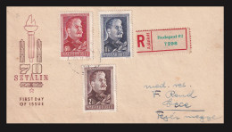 1950. STALIN / SZTÁLIN FDC  Nice Cover - Storia Postale