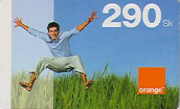 Figure 290, Orange Mobil Slovakia, Thin Cardboard, Expire 30.06.2007, 290 Sk, Slovakia - Slowakei