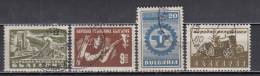 Bulgaria 1947 - Activites Industrielles, YT 566/69, Used - Oblitérés