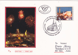 BREGENZER FESTSPIELE ,FDC  COVERS 1995 AUSTRIA - Briefe U. Dokumente