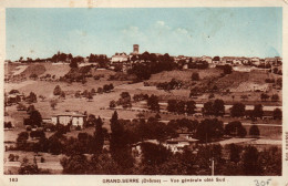 Le Grand Serre (Drôme) Une Vue Générale, Côté Sud - Edition Chosse - Carte Colorisée N° 163 - Autres & Non Classés