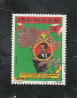 CONGO  1987  Y. T. N° 790  à  793  Incomplet  Oblitéré  Frais De Gestion Compris - Oblitérés