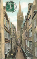 FRANCE - St Malo - La Grande Rue - Café Du Havre - Boulangerie - Plaques  Et Enseignes - Carte Postale Ancienne - Saint Malo