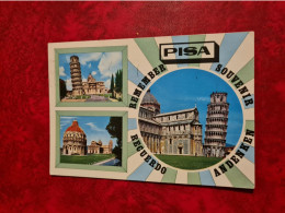 Carte  ITALIE PISA MULTIVUES SOUVENIR - Pisa