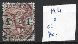 ITALIE MANDAT 4 Oblitéré Côte 10 € - Vaglia Postale