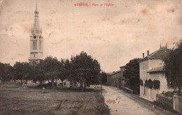 Mureils (Drôme) La Place De L'Eglise - Edition A.B. & Cie - Carte Dos Simple - Autres & Non Classés