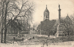 FRANCE - Rennes - Le Thabor - Statue De Dugueselin: Eglise Notre Dame; Colonne Consacrant  - Carte Postale Ancienne - Rennes