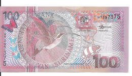 SURINAME 100 GULDEN 2000 UNC P 149 - Surinam