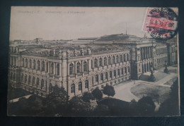 Germany Strasburg Postcard & Cancel University - Strasburg