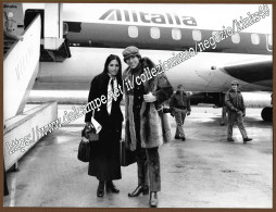 847> DON BACKY = FOTOGRAFIA ORIGINALE 1968 Aereo Alitalia = Cm 18 X 24 Circa - Foto