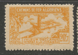 ALGERIE COLIS POSTAUX  N° 118b NEUF** LUXE SANS CHARNIERE  / Hingeless  / MNH - Paketmarken