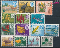 Rhodesien 24-37 (kompl.Ausg.) Postfrisch 1966 Landesmotive (10285548 - Rhodésie (1964-1980)