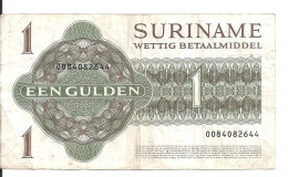 SURINAME 1 GULDEN 1986 VF P 116 I - Surinam