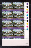 POLAND 2023 MANOR Of THE PILSUDSKI FAMILY "MILUSIN" BLOCK Of 8 MNH - Unused Stamps