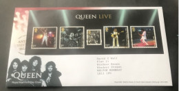 2020 GB 2 Diff FDCovers Palace Of Westminster, Queen Live M/s Collect As Used Stamps - Cartas & Documentos