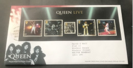 2020 GB 2 Diff FDCovers Palace Of Westminster, Queen Live M/s Collect As Used Stamps - Briefe U. Dokumente