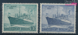 Berlin (West) 126-127 (kompl.Ausg.) Postfrisch 1955 MS Berlin (10319396 - Ungebraucht