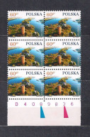 POLAND 2023 POLISH TOWNS KRUSZWICA BLOCK Of 6 MNH - Unused Stamps