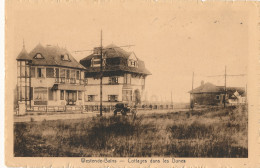 WESTENDE  COTTAGES DANS LES DUNES        2 SCANS - Westende