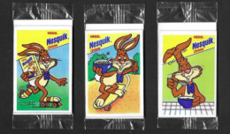 Magnet Publicitaire NESQUIK Céréales.   Série De 3. - Advertising