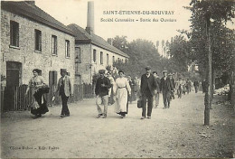 - Seine Maritime - Ref-C652- Saint Etienne Du Rouvray - St Etienne Du Rouvray - Société Cotonière - Sortie Des Ouvriers - Saint Etienne Du Rouvray