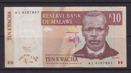 MALAWI -  1997 10 Kwacha UNC/aUNC  Banknote - Malawi