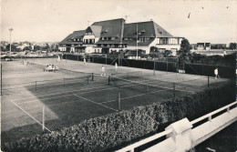 KNOKKE  LA RESERVE  VUE DU TENNIS        2 SCANS - Westende