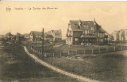 KNOKKE   LE SENTIER DES MOUETTES       2 SCANS - Westende