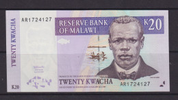 MALAWI -  1997 20 Kwacha UNC/aUNC  Banknote - Malawi