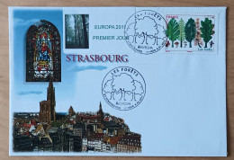 FDC 2011 - YT N°4551 - EUROPA / LES FORETS - STRASBOURG - 2010-2019