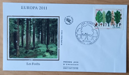 FDC 2011 - YT N°4551 - EUROPA / LES FORETS - STRASBOURG - 2010-2019