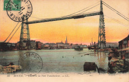 FRANCE - Rouen - Ensemble Du Pont Transbordeur - Carte Postale Ancienne - Rouen